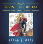 Trono de cristal: Libro para colorear